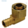 421162M \ Elbow 1/2Brass Pex  x1/2 FIP Swiv Metal