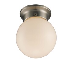 3606BN \ 6'' ROUND LIGHT BRUSHED NICKEL
