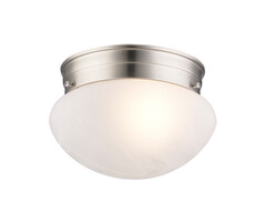 3620BN \ 10'' MUSHROOM 2 LIGHT BRUSHED NICKEL