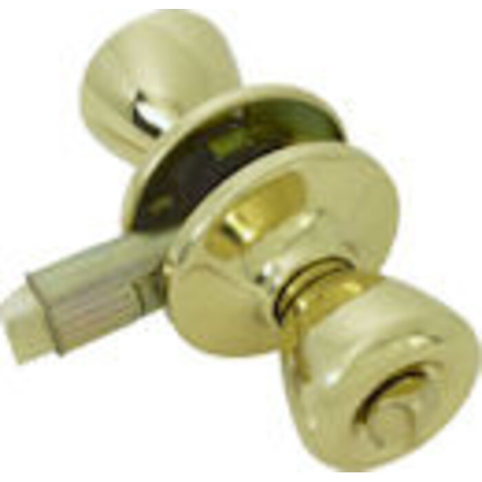 Fastec 648222 \ LOCK PRIVACY P BRASS WESCO