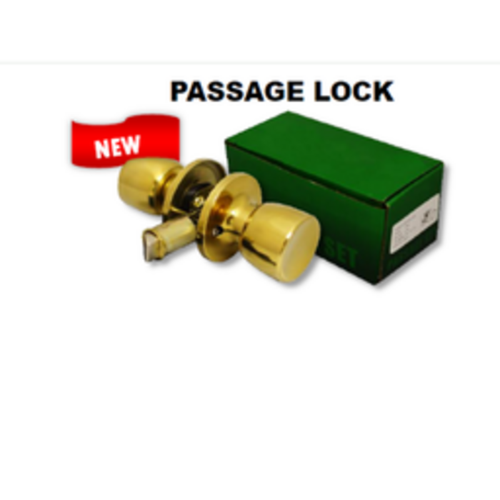 Fastec 648223 \ Lock Passage Polished Brass Wesco