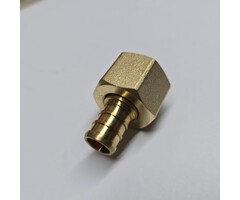 STRAIGHTSWIVEL\ STRAIGHT 1/2BR PEX X 1/2 FEM SWIVEL METAL