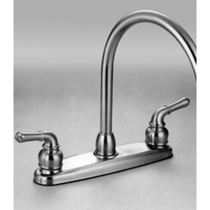 GK202 \ Faucet Kitchen Hi-Rise 2 Handle No Spray