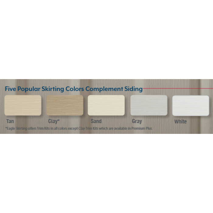 Eagle Vinyl Eagle Center Vent Skirting Panel
