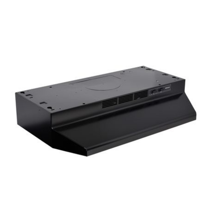 Broan F403023 \ *Randge hood 30'' Broan Black 3 IN 1 Ventless /Back/Top