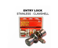 117010 \ Lock Entry  Silver Clamshell (Non-Master Keyed)
