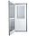 6P 34X80LH Miniblind ORIEL WH