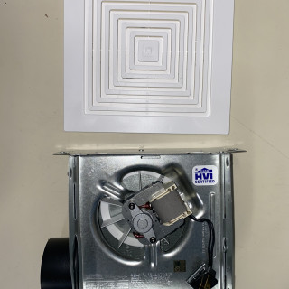 Broan 59191000 Broan Bath Fan 7-1/2 in x 7-1/2 in 688 50Cfm
