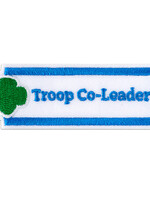 Troop CoLeader  Adult Patch