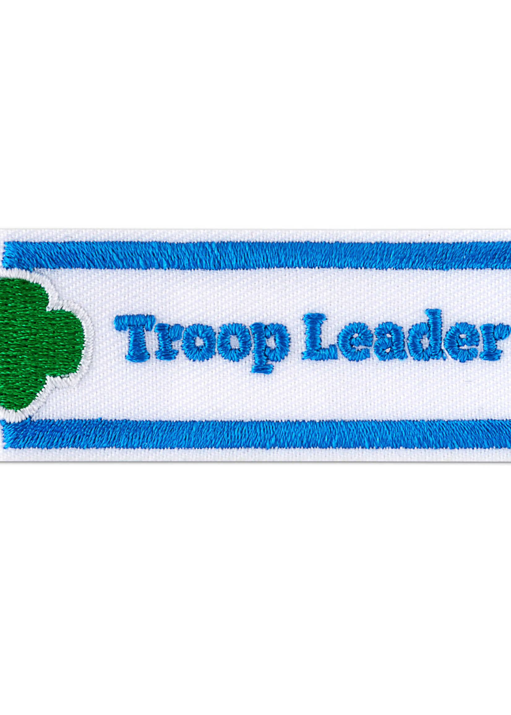 Troop Leader  Adult Patch