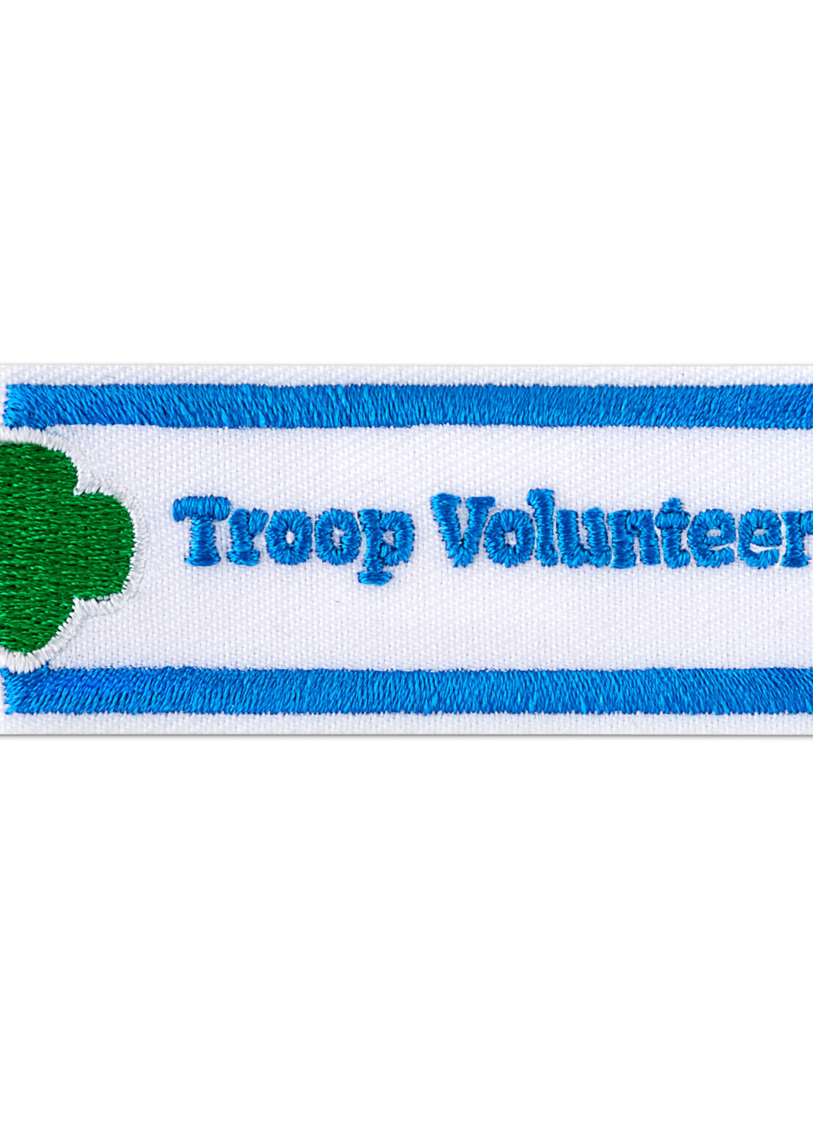 Troop Volunteer  Adult Patch