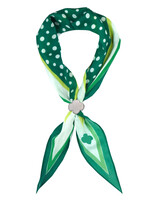 Polka Dot Diamond Scarf