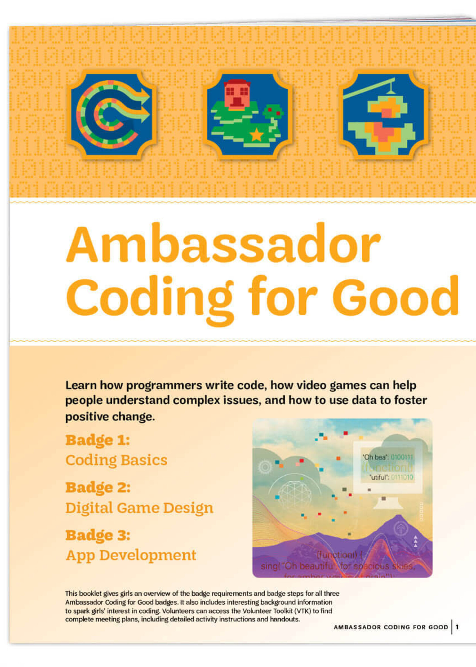 Ambassador Coding for Good Badge Requirements