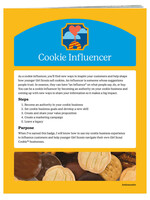 Ambassador Cookie Influencer Badge Requirements