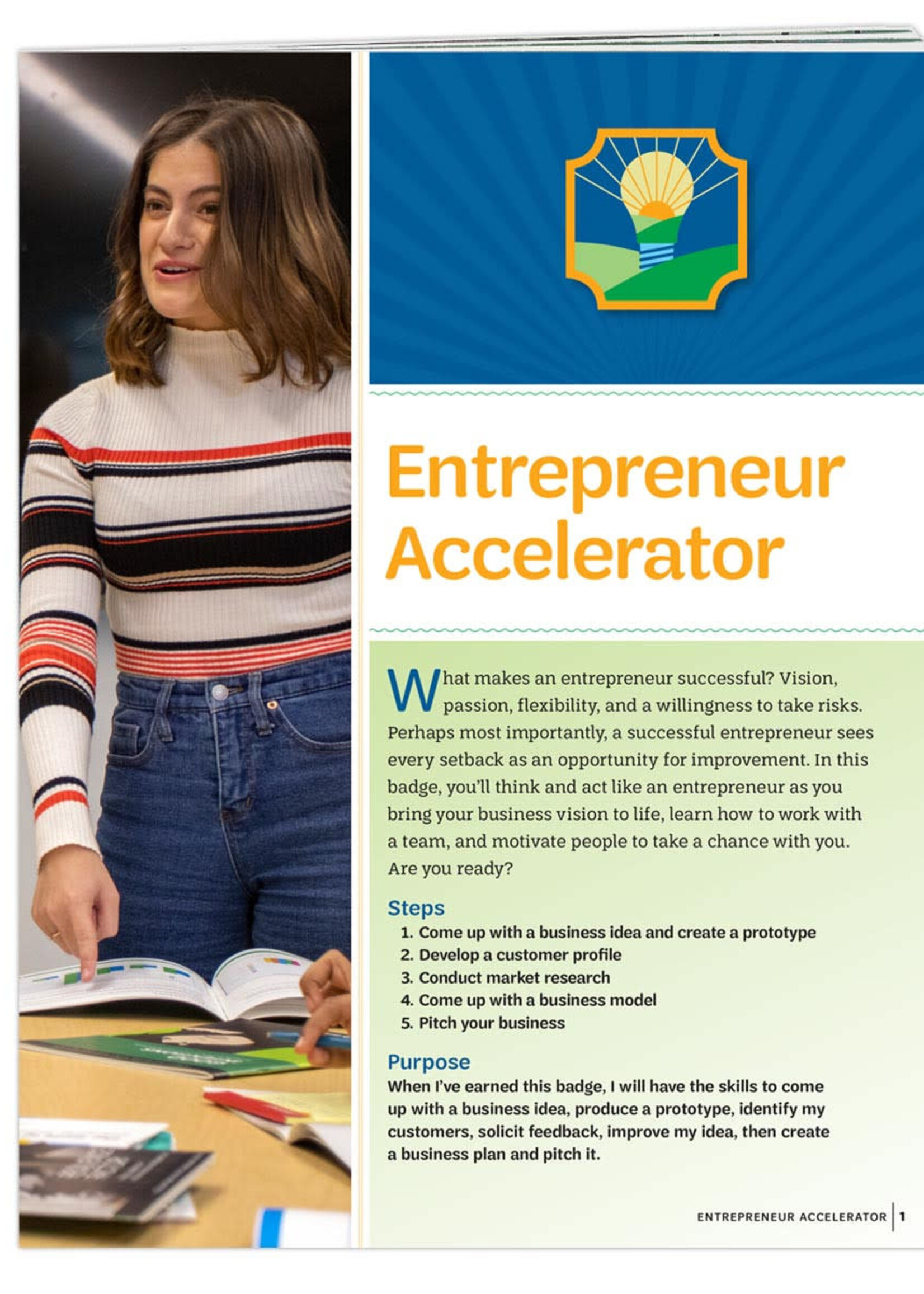 Ambassador Entrepreneur Accelerator Badge Requirements