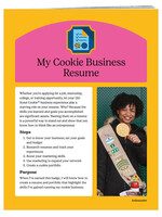 Ambassador My Cookie Business Resume Badge Requirements