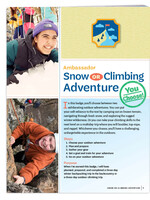 Ambassador Snow/ Climb Adventure Badge Requirements