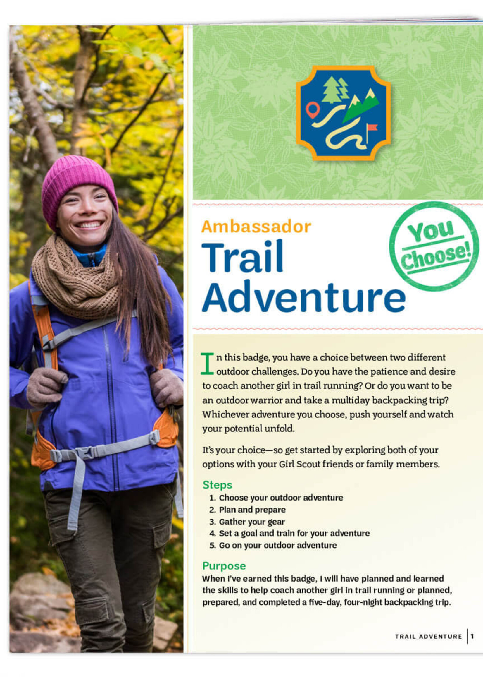 Ambassador Trail Adventure Badge Requirements