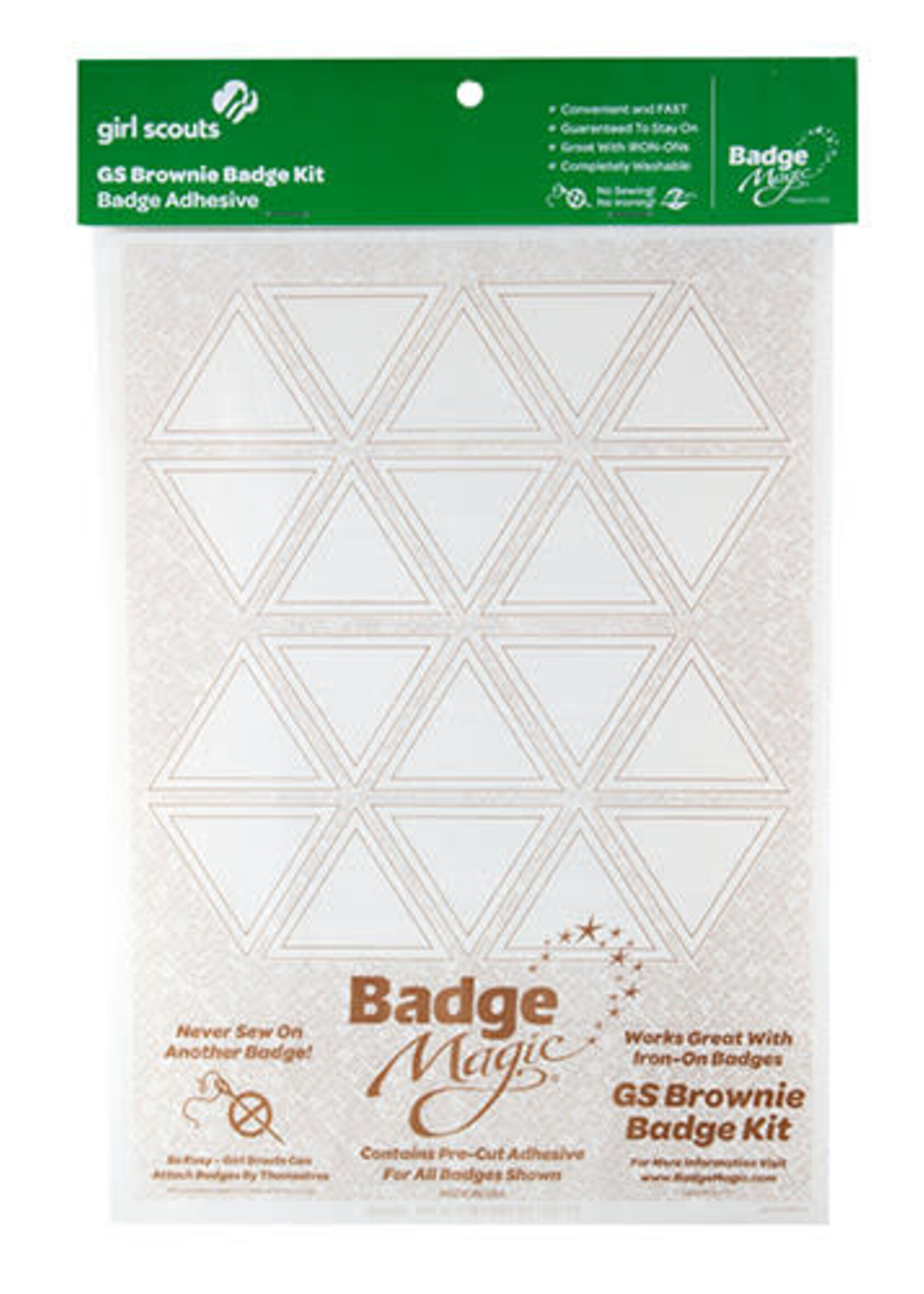 Badge Magic Brownie Triangle For Badges Sheet