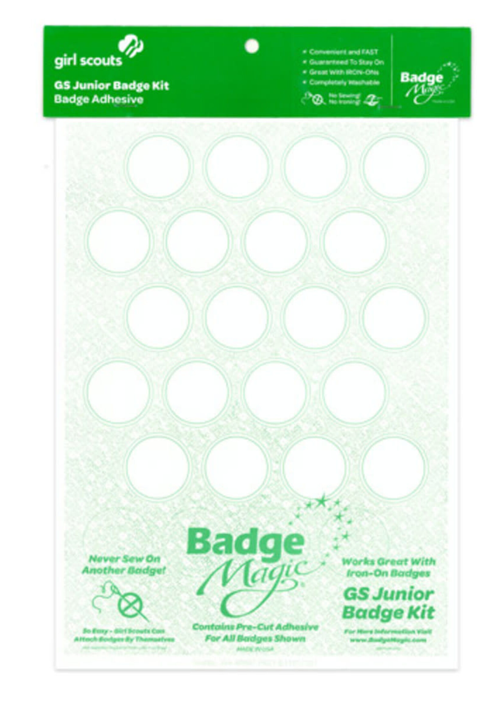 Badge Magic Junior Badge Circles Sheet