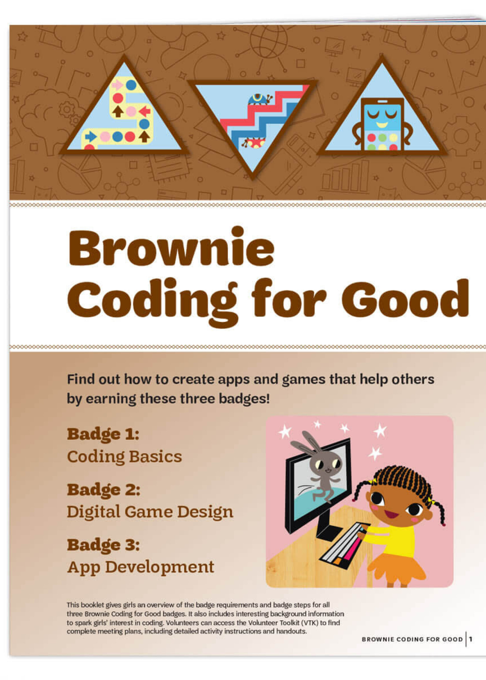 Brownie Coding for Good Badge Requirements
