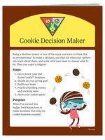 Brownie Cookie Decision Maker Badge Requirements