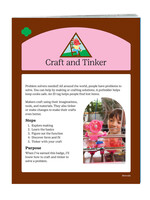 Brownie Craft & Tinker Badge Requirements