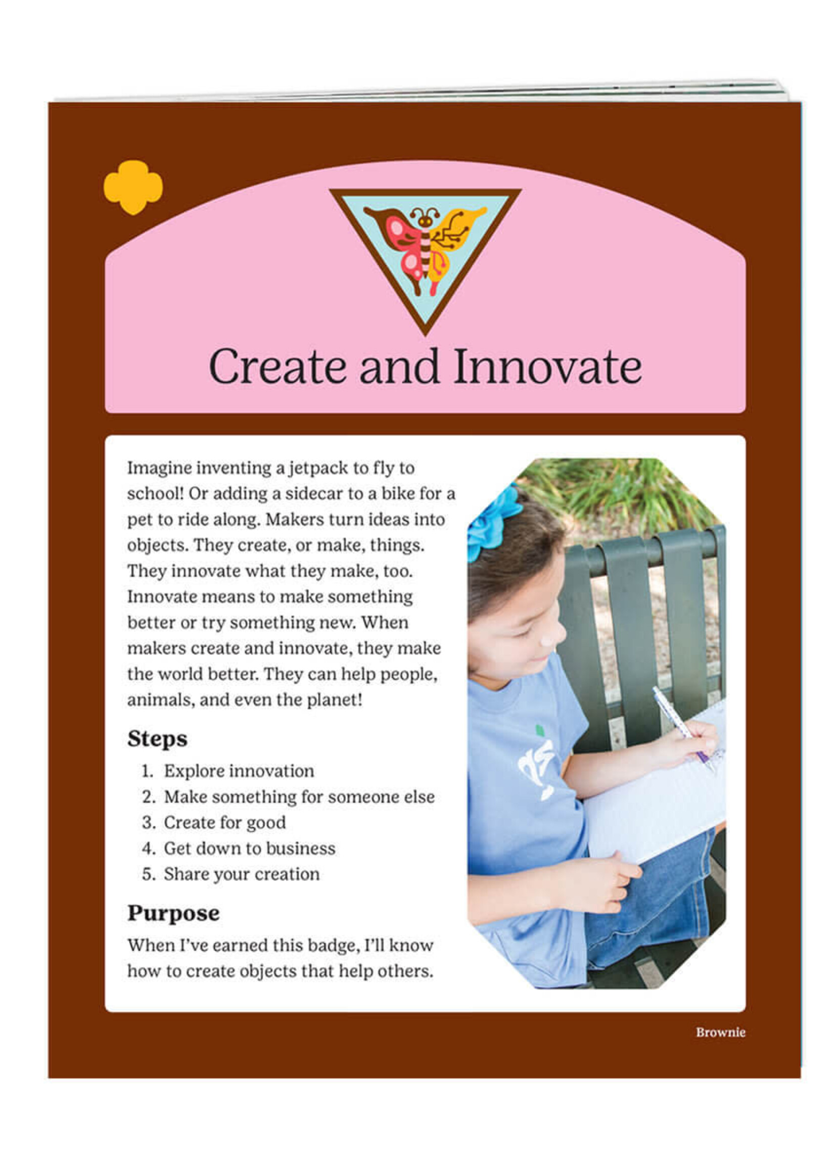 Brownie Create & Innovate Badge Requirements