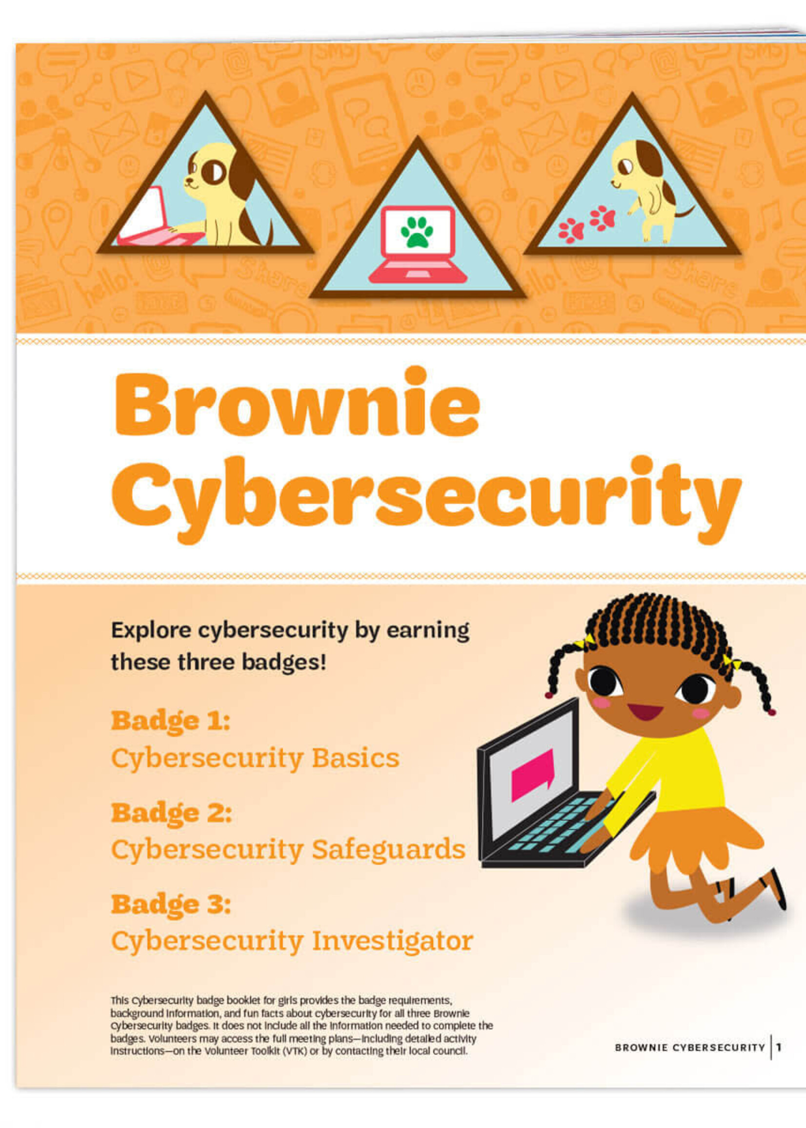 Brownie Cybersecurity Badge Requirements