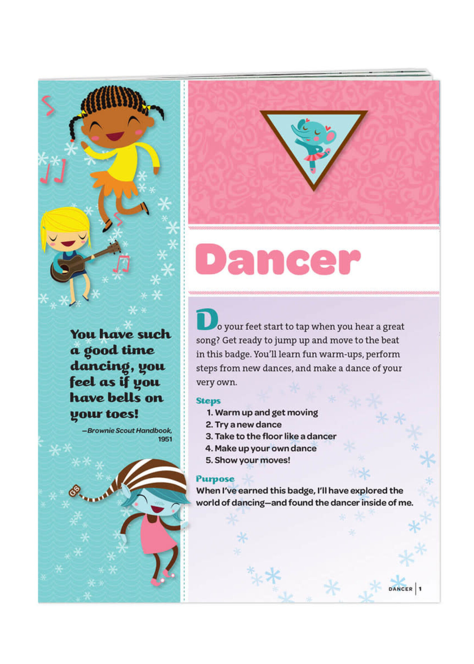 Brownie Dancer Badge Requirements