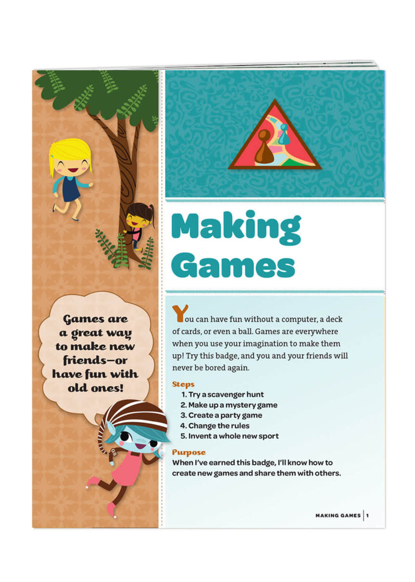 Brownie Making Games Badge Requirements