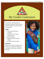 Brownie My Cookie Customers Badge Requirements