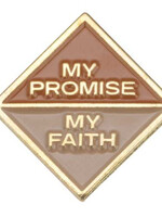 Brownie My Faith My Promise Year 2 Pin