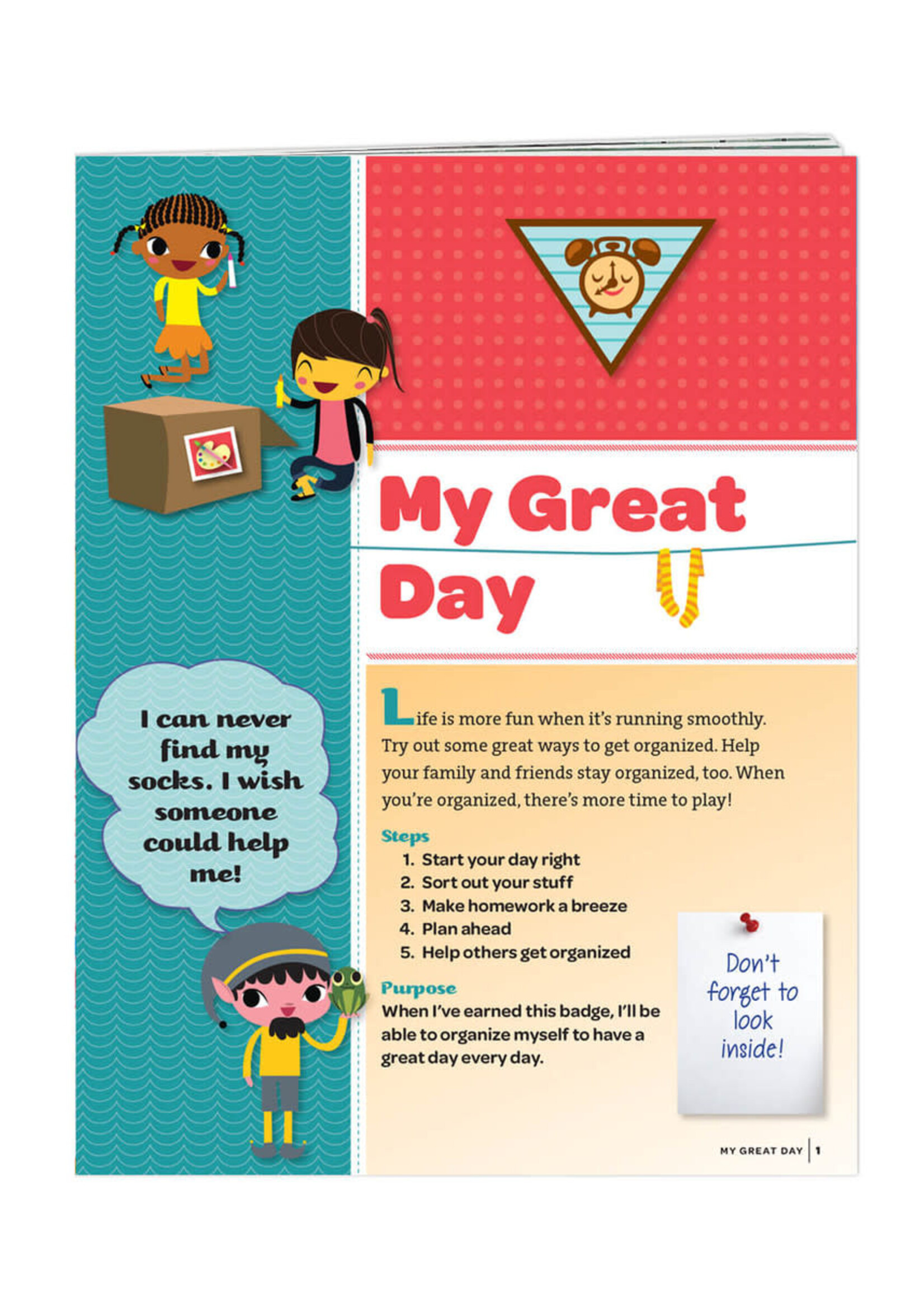Brownie My Great Day  Badge Requirements