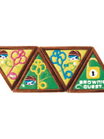 BROWNIE JOURNEY AWARD-THE QUEST PATCH SET