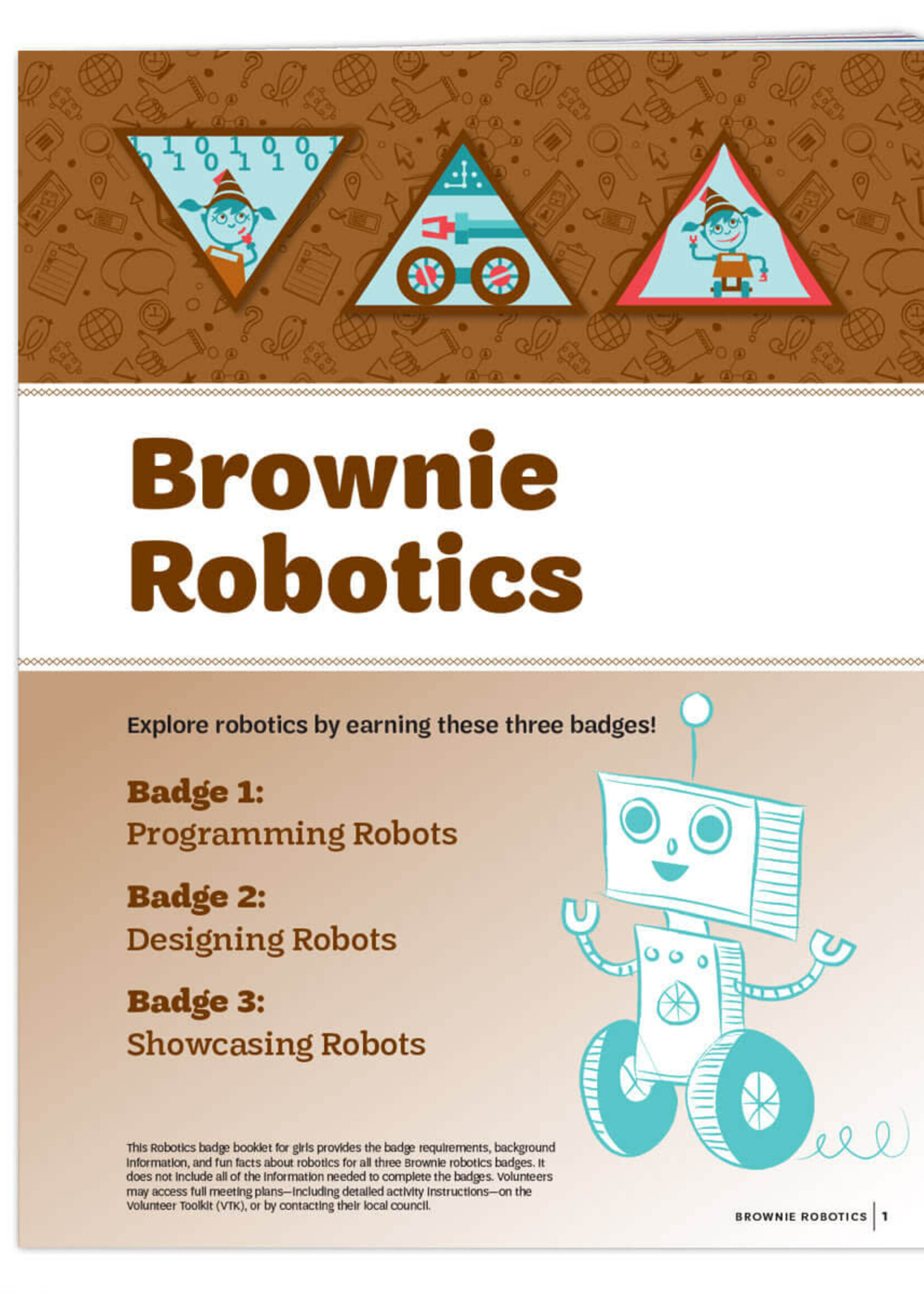 Brownie Robotics Badge Requirements