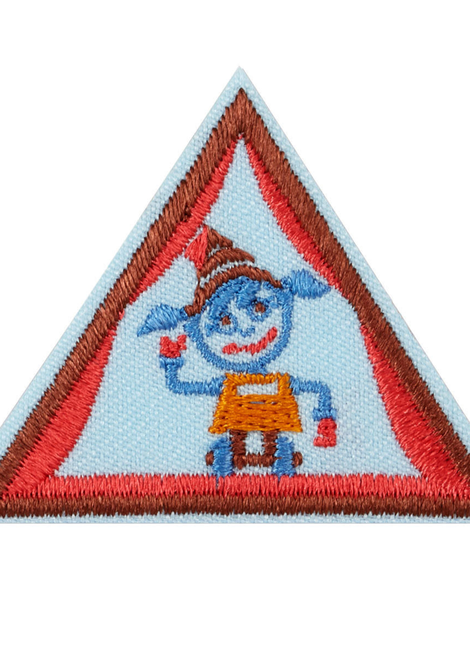 Brownie Showcasing Robots  Badge
