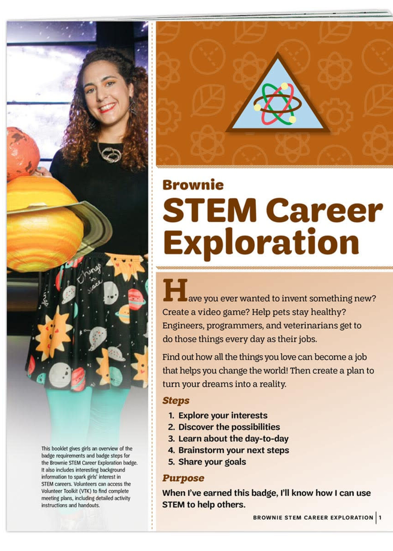 Brownie STEM Career Explorer Badge Requirements