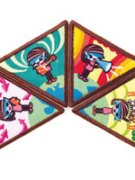 Brownie World of Girls Journey Badge Set