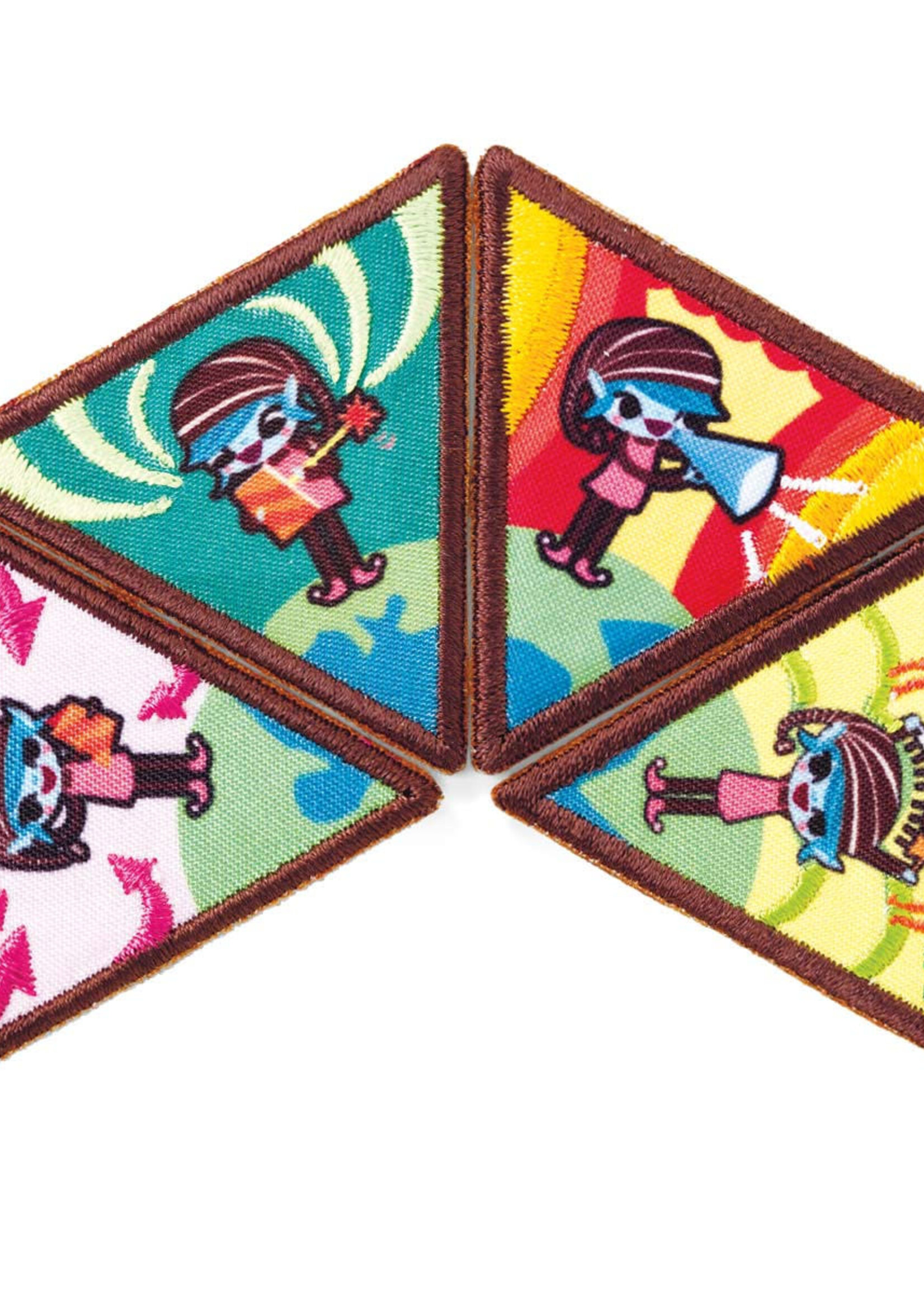 Brownie World of Girls Journey Badge Set