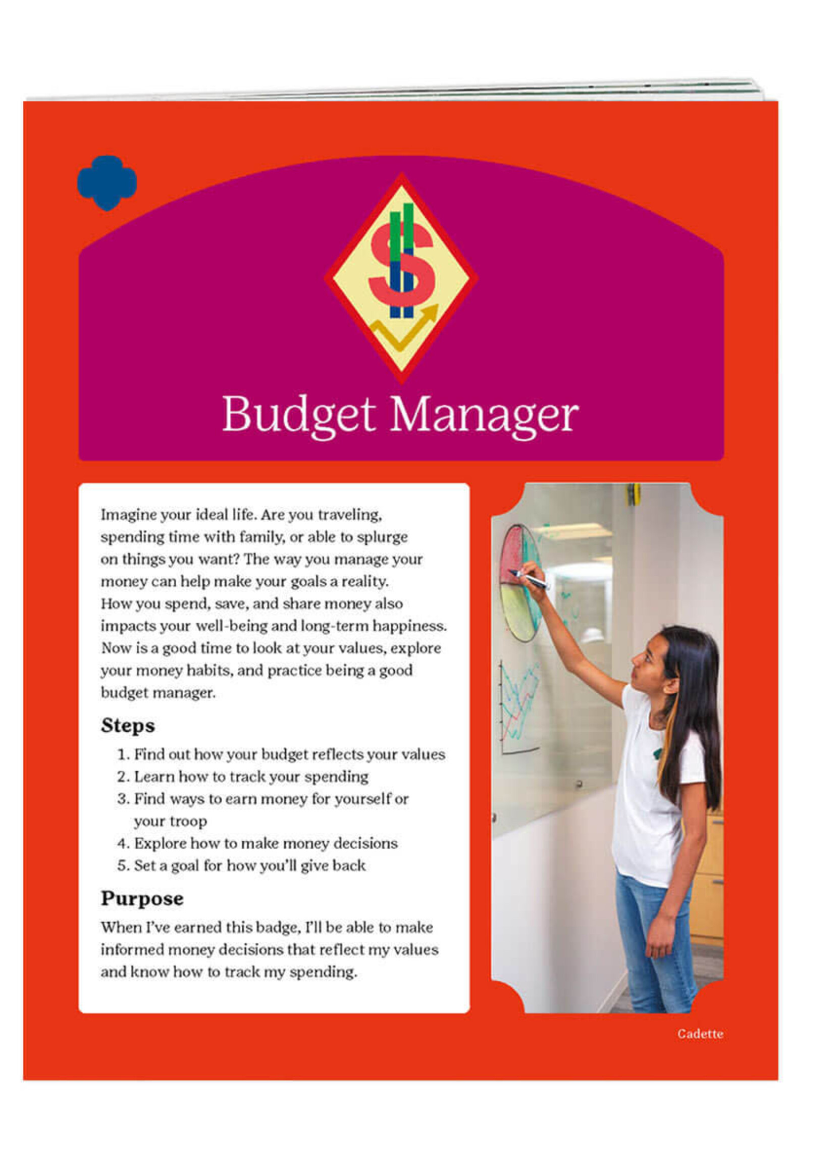 Cadette Budget Manager Badge Requirements