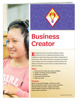 Cadette Business Creator Badge Requirements