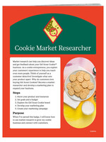 Cadette Cookie Market Researcher Badge Requirements