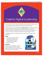 Cadette Digital Leadership Badge Requirements