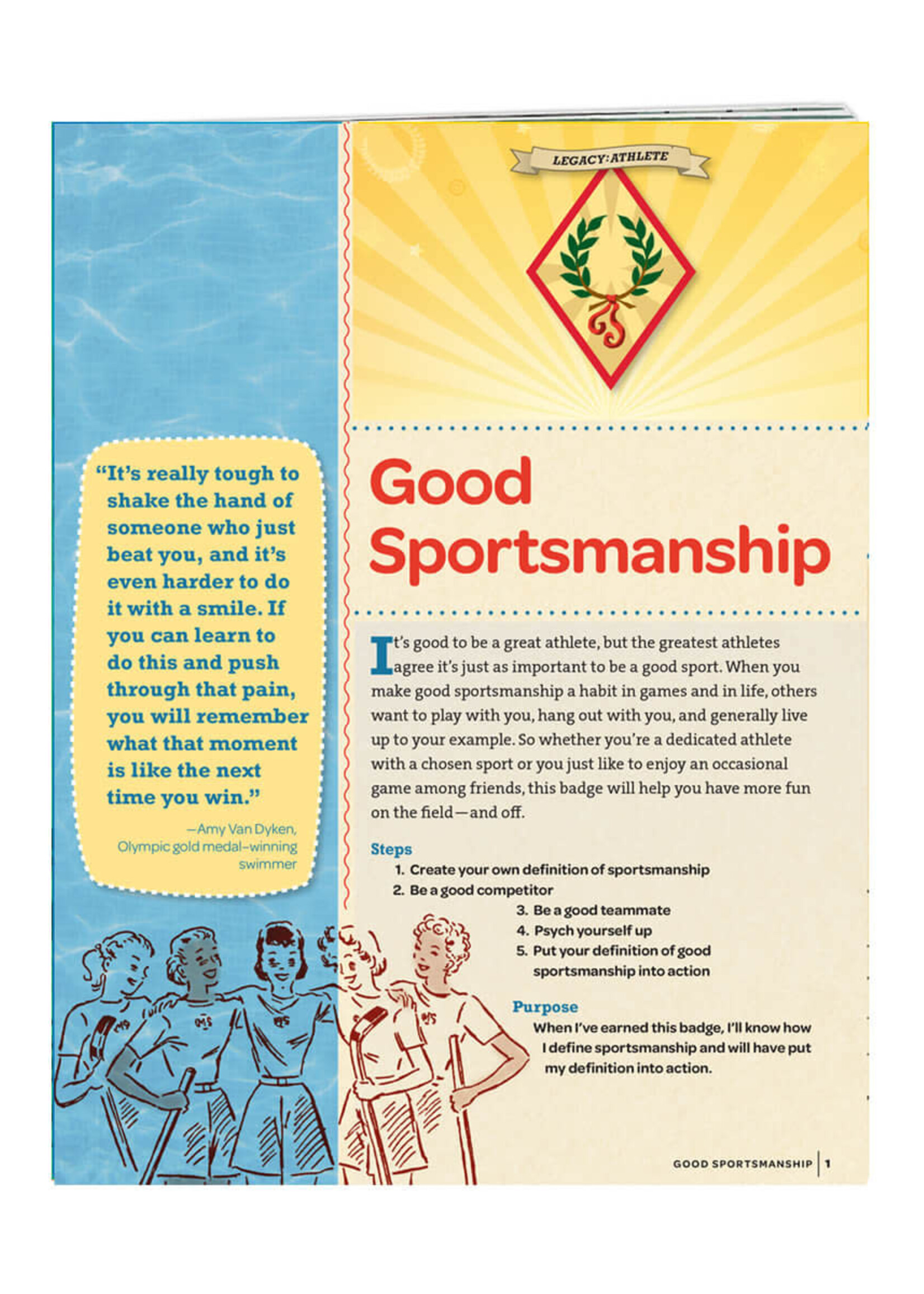 Cadette Good Sportmanship Badge Requirements