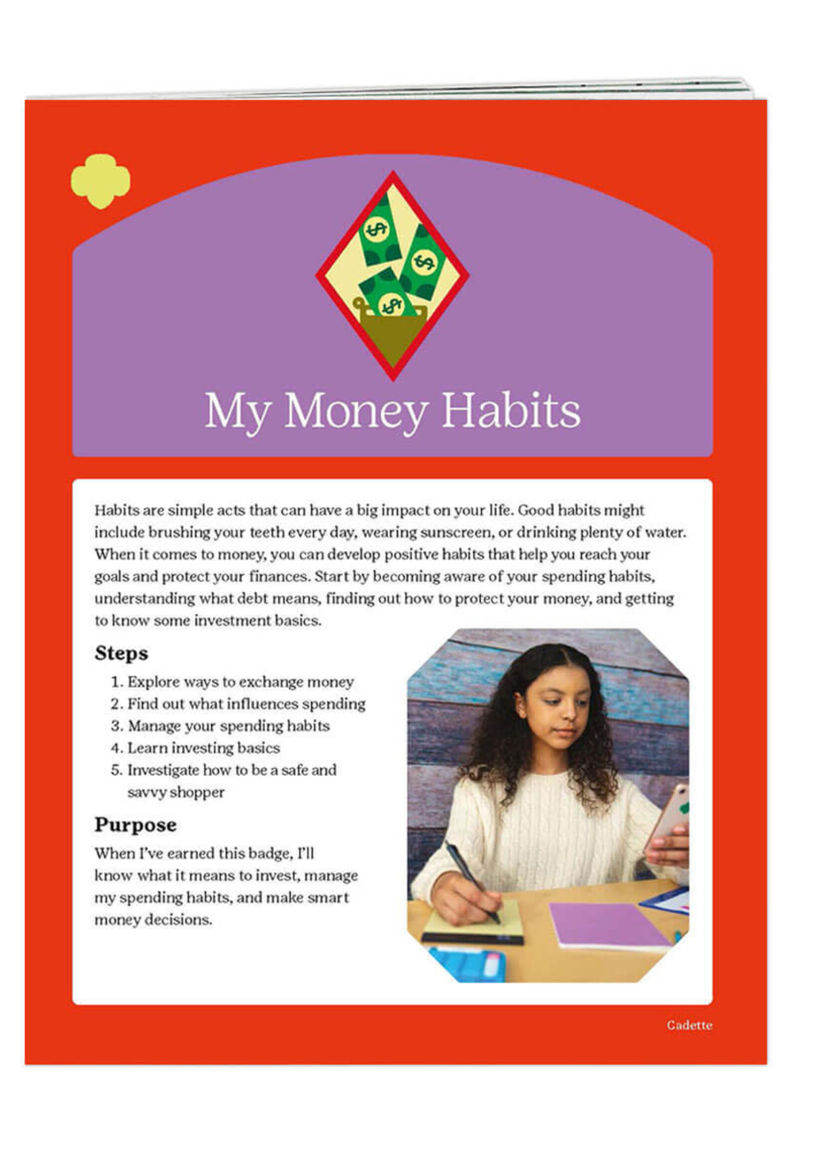 Cadette My Money Habits Badge Requirements