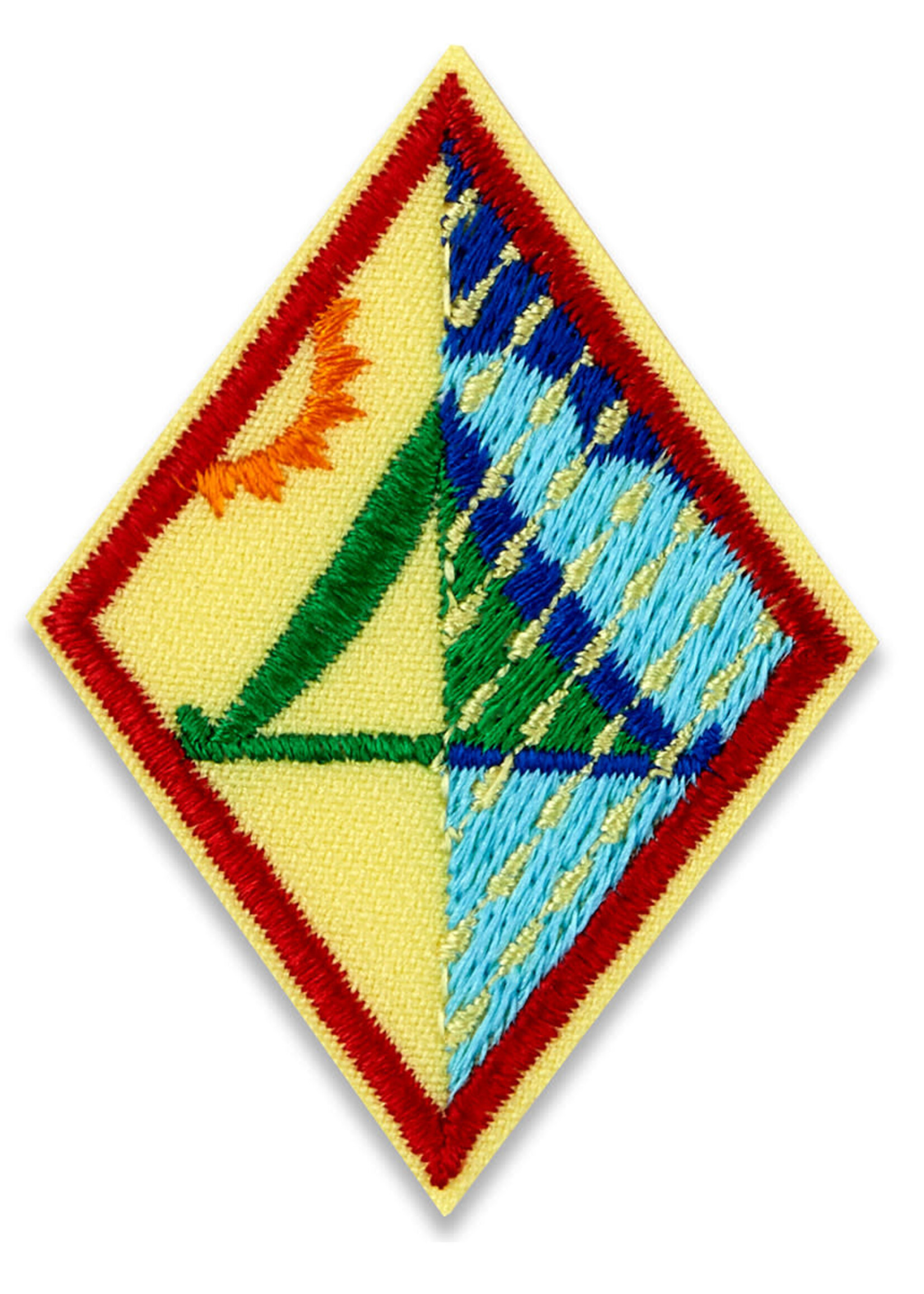 Cadette Primitive Camper Badge