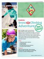 Cadette Snow or Climb Badge Requirements