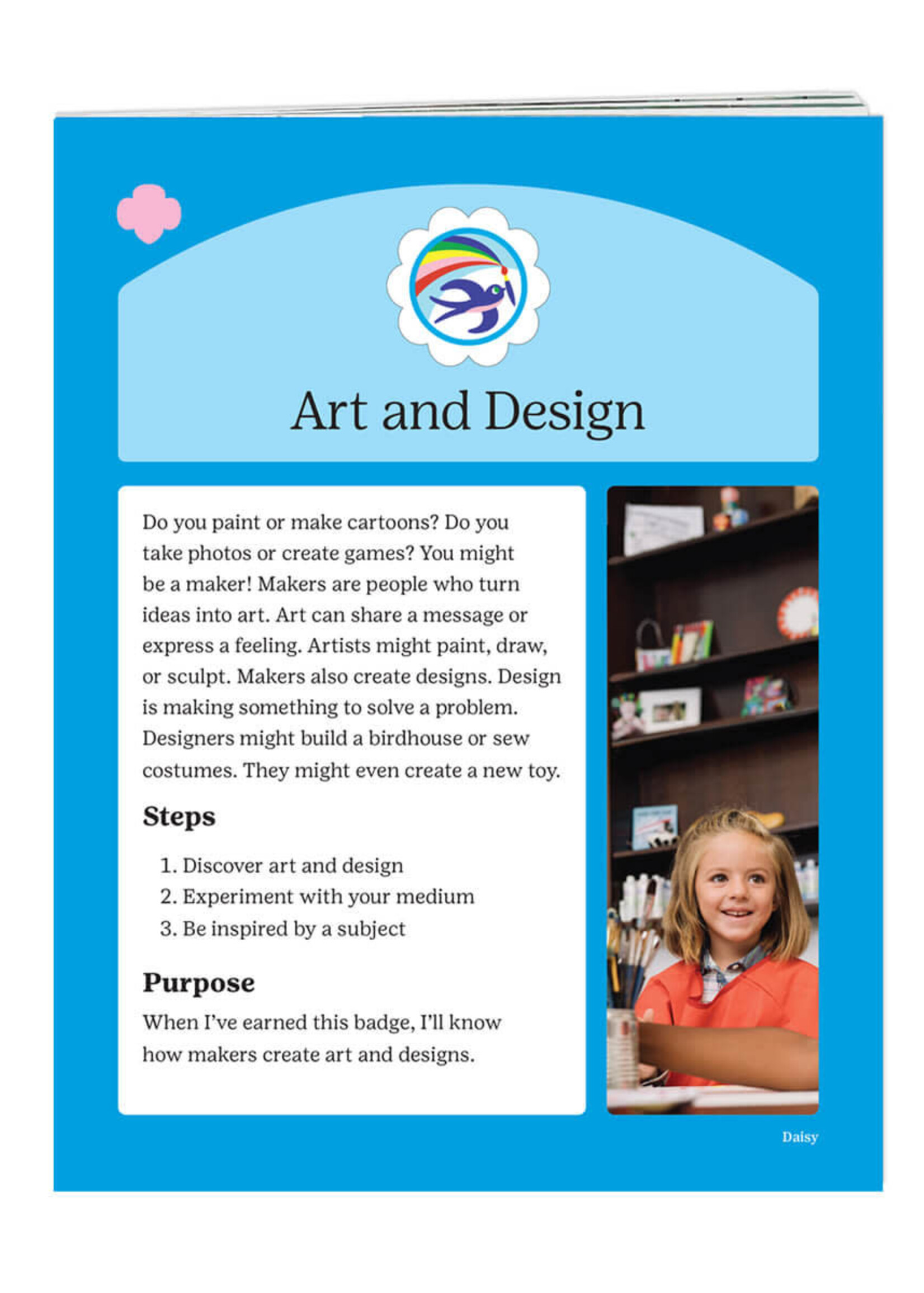 Daisy Art & Design Badge Requirements