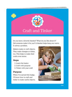Daisy Craft & Tinker Badge Requirements